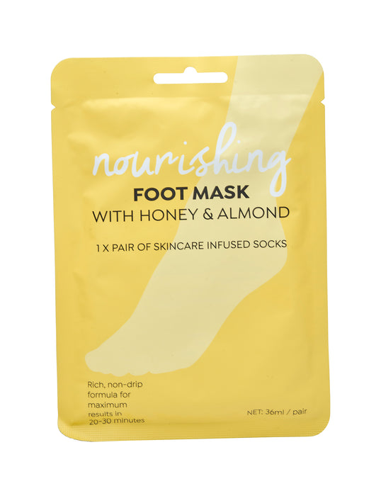 Willow + Reed Foot Mask - Honey and Almond
