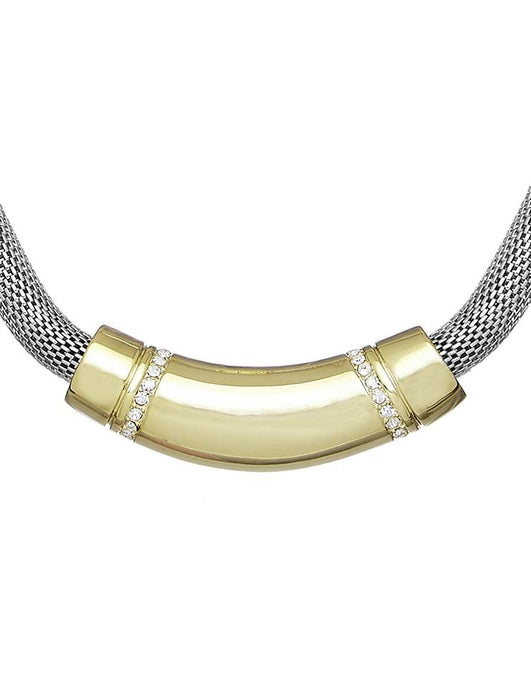 Barcs Australia Warp Magnetic Women's Two Tone Plated Necklace