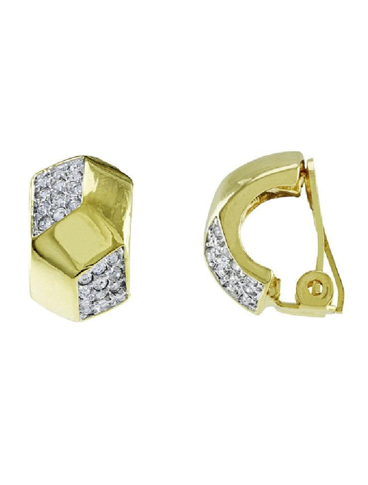 Barcs Australia Celebration Women's Gold Plated Clip Earrings